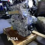 The cylinder head assembly and cylinder block components of Toyota series engines in Japan. Below are the engine